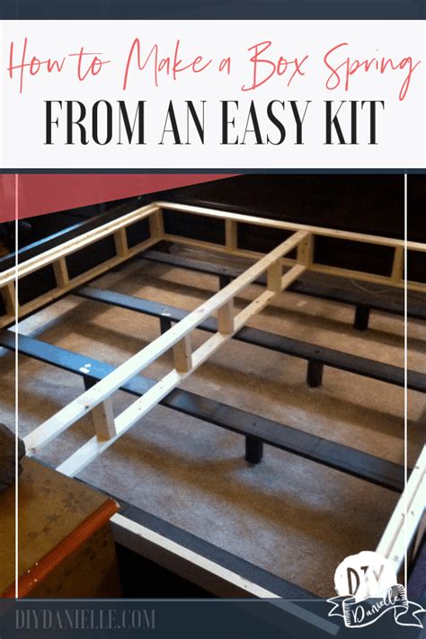 make your own box springs